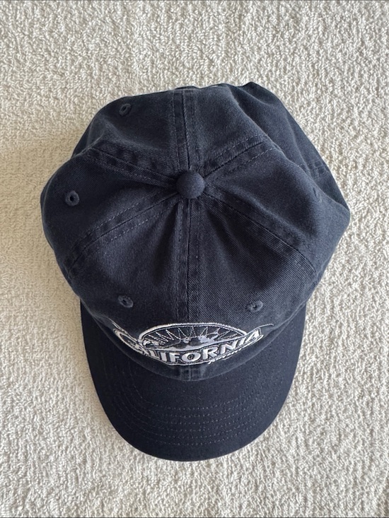 Disney “Disney California Adventure” Navy Blue Logo Baseball Cap Hat